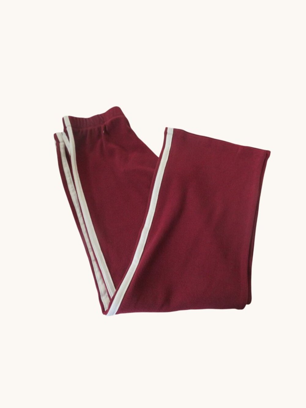 Daydreamer La- Solid Thermal Track Pant - Size Large - Burgandy, NWT - Picture 3 of 7